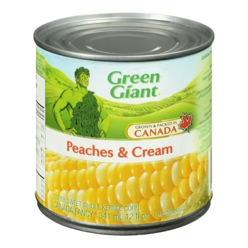 Green Giant - Peaches & Cream 341mL ( Super Sweet Whole Kernel Corn )