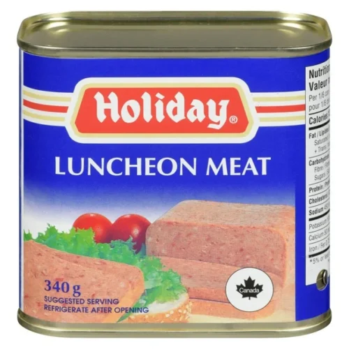 Holiday Canned Luncheon Meat, 340g