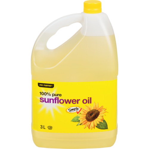 100% Pure Sunflower Oil 3L