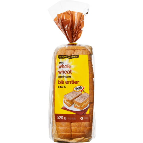 100% Whole Wheat Bread