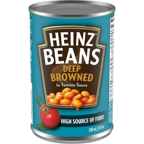 Heinz Deep-Browned Beans with Tomato Sauce, 398mL
