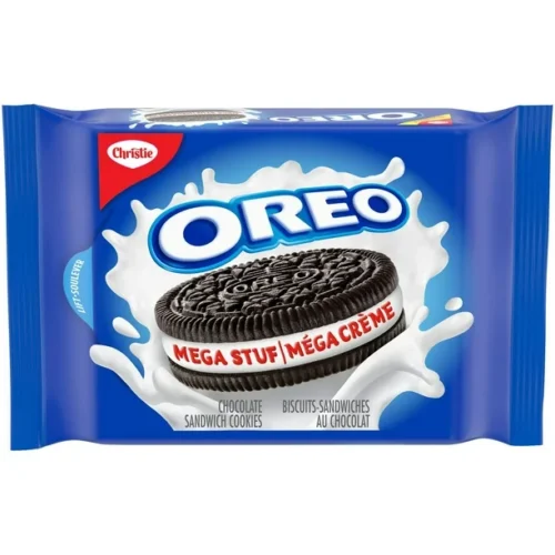 OREO Mega Stuf Sandwich Cookies 374 g