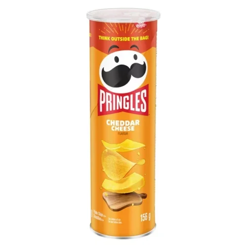 Pringles Cheddar Cheese Flavour Potato Chips , 156g