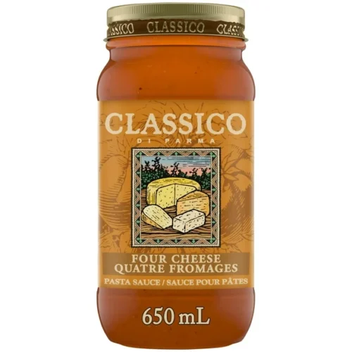 Classico Four Cheese Spaghetti Pasta Sauce 650mL
