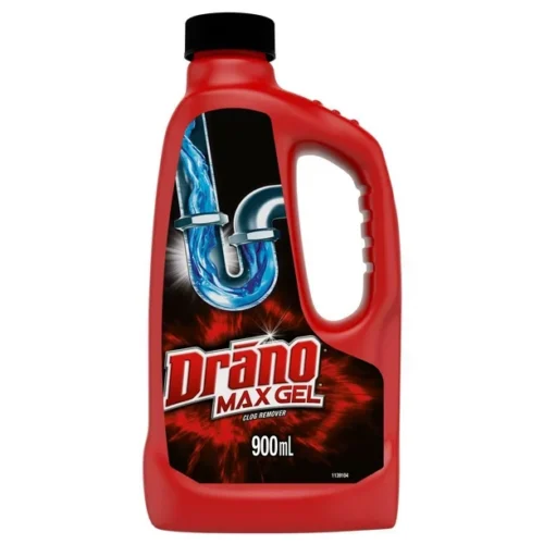 DRANO Max Gel Drain Cleaner and Clog Remover, 900mL