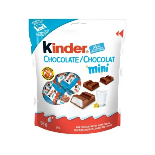Kinder Chocolate Mini , Milk Chocolate- Milky Filling 96g