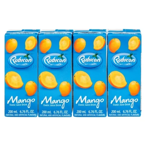 Rubicon Mango Juice- (200ml*4)