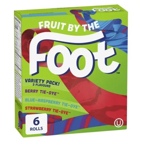 Fruit by the Foot Fruit Flavoured Snacks, 6 rolls, 128 g