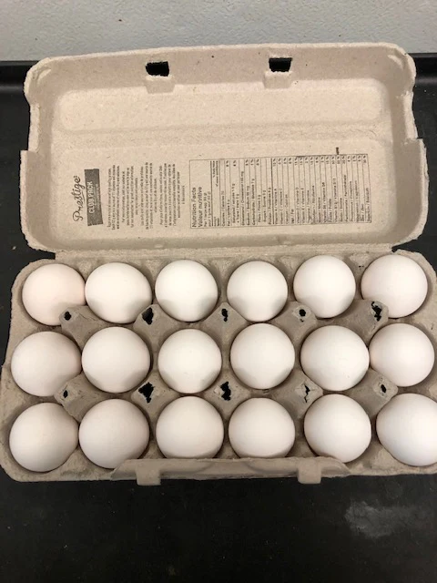 Fresh Large Eggs 18 case