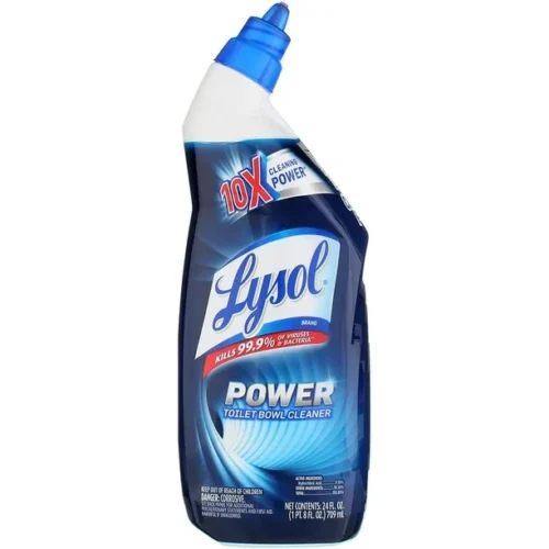 Lysol POWER Toilet Bowl Cleaner, 10X Cleaning Power