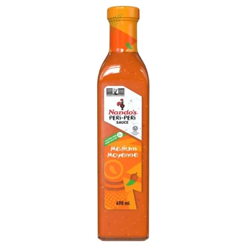 Nandos Peri-Peri Sauce,Medium Moyenne 490mL