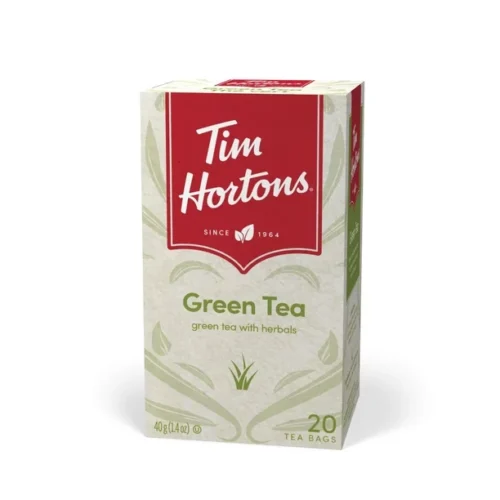 Tim Hortons Green Tea, 20 Tea Bags 40g