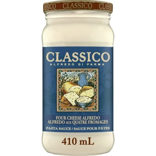 Classico Four Cheese Alfredo Spaghetti Pasta Sauce 410mL