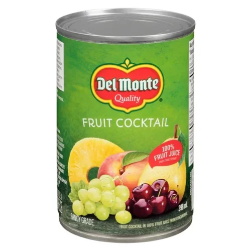 Del Monte® Fruit Cocktail In 100% Fruit Juice from concentrate, 398 mL