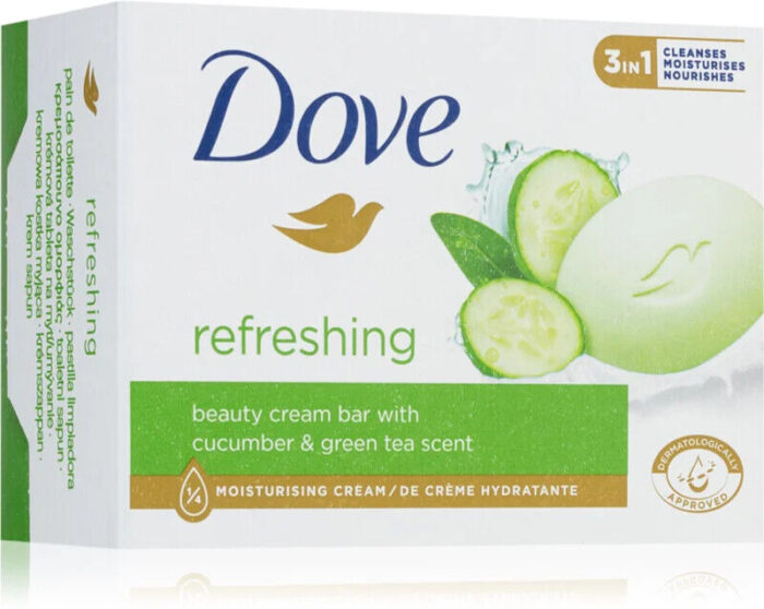 Dove 90g Soap (beauty cream bar with cucumber &green tea