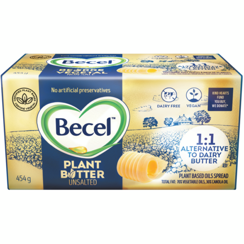Becel Plant Butter Unsalted 454g