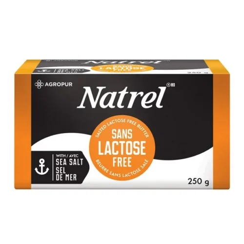 Natrel Satled Lactose Free Butter, 250 g
